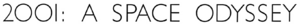 2001 A Space Odyssey (logo).png