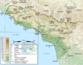 Abkhazia map-es