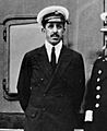 Alfonso XIII on boat