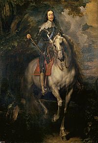 Archivo:Anthony van Dyck - Equestrian portrait of Charles I of England (Copy)