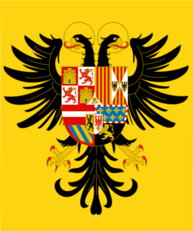 Archivo:Banner of Charles V as Holy Roman Emperor