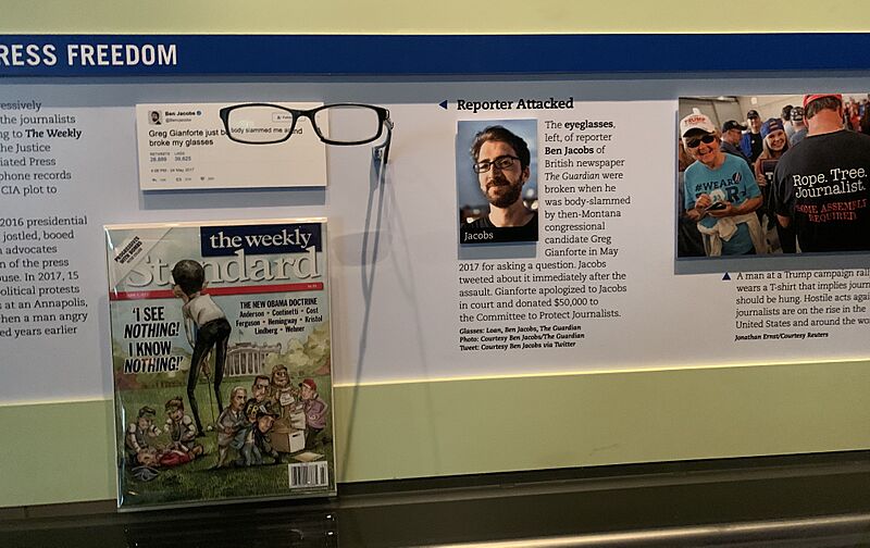 Ben Jacobs' Broken Glasses