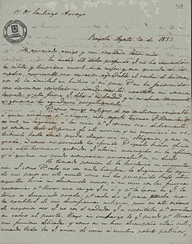 Archivo:Carta Lino de Pombo a Santiago Arroyo