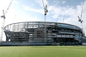 Archivo:Construction of new Tottenham Hotspur stadium - April 2018
