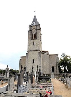 Eglise de Rosiere Le clocher.jpg