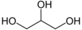 Glycerin Skelett