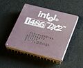 Intel 80486DX2 top