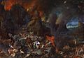 Jan Brueghel the Elder - Aeneas and the Sibyl in the Underworld