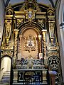 Malaga iglesia de San Juan -fRF entrada a la Sacristia & Ntra Sra del Perpetuo Socorro