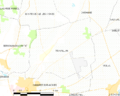 Map commune FR insee code 84134