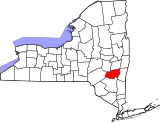 Map of New York highlighting Greene County.svg