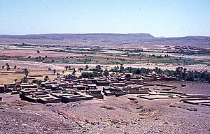 Típico pueblo del sur del Atlas.