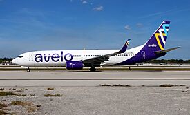N803XT Boeing 737-8F2 Avelo Air Fort Lauderdale 19.1.23.jpg