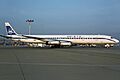 N950JW (Arista International) N950JW - McDonnell Douglas DC-8-63CF - AIA Arista International at Zuerich-Kloten Airport (ZRH) in April 1984