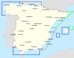 Archivo:Non-intevention control zones in the Spanish Civil War