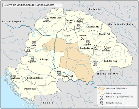 Archivo:Oligarchs in the Kingdom of Hungary 14th century-es