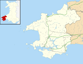 Tyddewi ubicada en Pembrokeshire