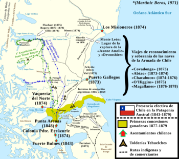 Archivo:Presencia efectiva de Chile en la Patagonia Austral (1843-1879)