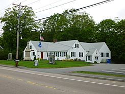 Raynham Public Library; Raynham, MA; southeast (front) and northeast sides.JPG