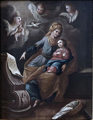 Archivo:Santa Ana y la Virgen Niña