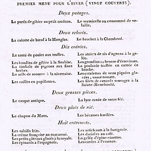 Archivo:Service à la française Menu d'hiver Carême