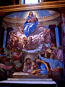Trinita dei Monti assumption of the virgin