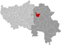 Verviers Liège Belgium Map.svg