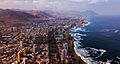 Vista del sur de Antofagasta, Chile