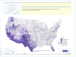 Archivo:2010 US Census Hispanic Population by County