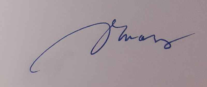 Autographe Annie Ernaux