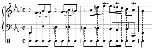 Archivo:Bach, Sinfonia in F minor BWV 795, mm. 1-3a composite rhythm