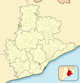 Dolmen de Vallgorguina ubicada en Provincia de Barcelona