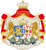 Coat of Arms of Emma of Waldeck and Pyrmont, Queen of the Netherlands.svg