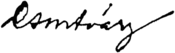 Csontváry signature.svg