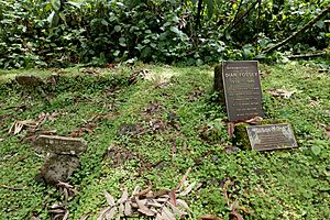 Digit's and Dian Fossey's graves.jpg