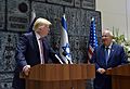 Donald Trump with Reuven Rivlin in Israel 2017 (8)