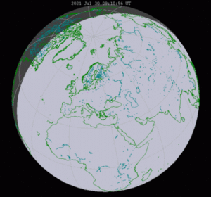 Archivo:Earth seasons seen as terminator motion