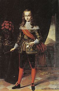 Archivo:Eugenio de las Cuevas - Juan José de Austria como San Hermenegildo