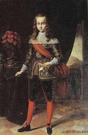 Archivo:Eugenio de las Cuevas - Juan José de Austria como San Hermenegildo
