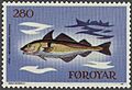 Faroe stamp 081 haddock