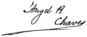 Firma de Ángel R. Chaves.svg