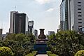 Glorieta de Colón sin la escultura de Cristobal Colón