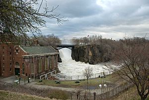 Archivo:Great Falls of the Passaic River, April 18, 2007