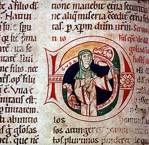 Archivo:Guda Homiliar - Univ.bib Frankfurt Barth42 f110v (detail)