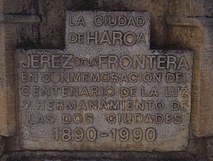 Archivo:Hermanamiento Haro-Jerez