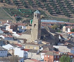 Archivo:Iglesia de Santa María la Mayor, en Guadahortuna (Granada, España)