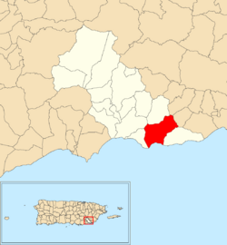 Jacaboa, Patillas, Puerto Rico locator map.png