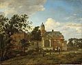 Jan van der Heyden and Adriaen van de Velde - View of Nijenrode Castle on the Vecht (1660-1672)