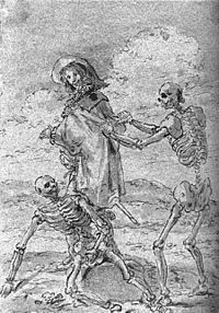 Archivo:Leonaert Bramer - Quevedo and the Skeletons of Juan de la Encina and King Perico - WGA03103