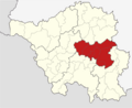 Locator map NK in Saarland